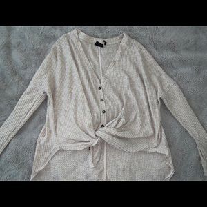 beige urban outfitters jojo thermal